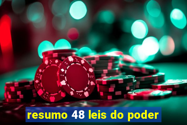 resumo 48 leis do poder